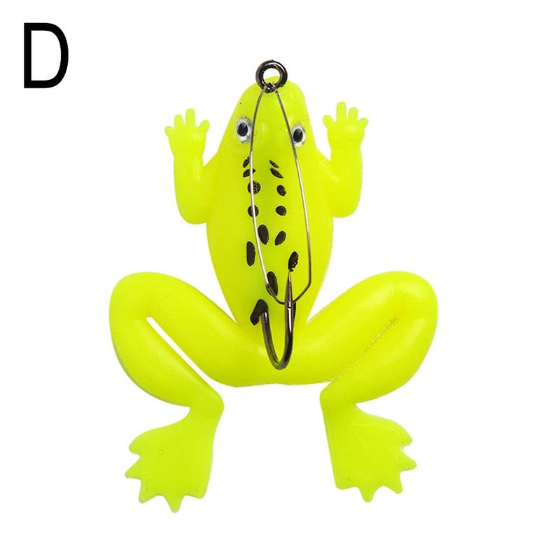 Thunder Frog Lure, Snakehead Killer, 5.2g/6cm, with Single Hook, Frog Soft Bait/Soft Worm, Artificial Lure - Image 1